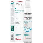 PODERM - FUNGAL NAIL INFECTION ATHLETES FOOT SPRAY TEA TREE 3-in-1 - Deodorising, anti-transpiration, and purifying - Eliminates 99.9% of fungal infections - Treatment for feet - Swiss Made