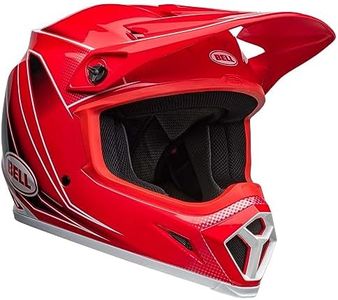 Bell MX-9 MIPS Dirt Helmet (Zone Gloss Red - Medium)