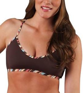 CARVE Designs Women's Catalina Bathing Suit Tankini Top, Java, X-Large