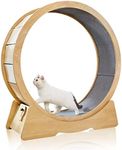 Cat Exercise Wheel - Sergamy Large Treadmill Exerciser for Indoor Cats, 39 Inch Love Kitty Running/Walking/Training for Fitness and Healthy, Suitable for Most Cats