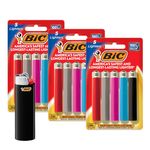 BIC Classic Lighter, Assorted Colors, 3 Pack of 5