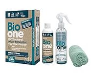 Bio One Enzyme Cleaner - Natural Odour Eliminator & Deep Cleaner for All Surfaces | Kills 99.99% Bacteria | Human and Pet Urine Neutraliser | Enzymatic Cleaner and Odour Remover | 250ml Concentrate