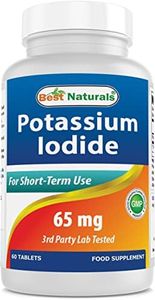 Best Naturals Potassium Iodide 65 mg - Dietary Supplement, 60 Tablets