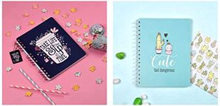 DOODLE Morning Glory A5 Size Notebook The Joy Of Writing Cuteness Overload 160 Single Ruled pages Notebook Diary for Friends (80 GSM)