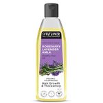 Soulflower Rosemary Lavender Amla Hair Oil for Hair Growth & Hair Fall Control | Anti Dandruff, Dry Scalp, Long & Strong Hair | Natural Essential Oils for Men & Women - 100ml