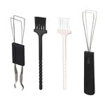 4 Piece Keyboard Puller Keycap Remover Tool,Stainless Steel Keyboard Remover,Keyboard Cleaning Brush,for Mechanical Keyboard Cleaning