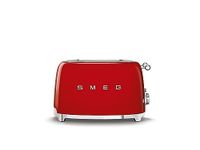 Smeg TSF03RDEU 4-Slice Toaster, Plastic