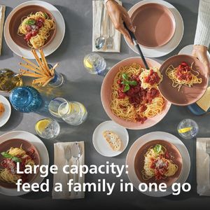 Philips 7000 Pasta Maker – Black Electric Noodle Machine
