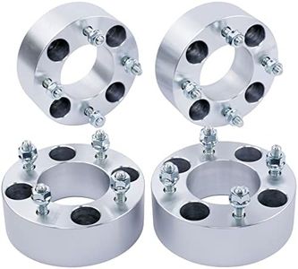 DCVAMOUS 4PC 4x110 to 4x156 ATV UTV Wheel Adapters 2 Inch with 12x1.5 Studs Compatible with Honda Yamaha-Suzuki-Kawasaki 4 Lug for Rancher Foreman Grizzly Big Bear 300 350 400 King Quad 450 500 700