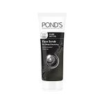 Pond's Pure Detox Face Scrub, Deep Clean but Mild on Skin , With Activated Charcoal, Remove Blackheads & Sun Tan, Gel scrub, For Deep Cleansing, 100 g