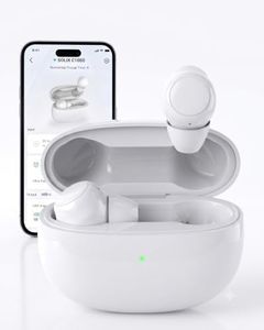 Pukkaoraty OTC Hearing Aids for Seniors, 16-Channel Professional Digital Bluetooth Hearing Assistance Device, App Control Rechargeable Intelligent Noise Cancelling Hearing Amplifier for Adults, Magnetic Charging, Clear Sound for Mild to Moderate Hearing Loss
