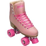 Impala Sidewalk Womens Roller Skates PinkTartan 9