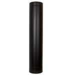 SHIELDMASTER 5" (125mm) 1000mm Length Twin Wall Insulated Flue Pipe Inc Locki.