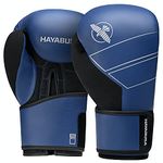 Hayabusa S4 Leather Boxing Gloves for Women & Men - Blue, 12oz