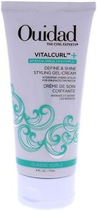 Ouidad VitalCurl Plus Define and Shine Styling Gel-Cream For Unisex 6 oz Cream