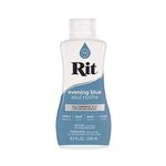 Rit Dye Liquid – Wide Selection of Colors – 8 Oz. (Evening Blue)