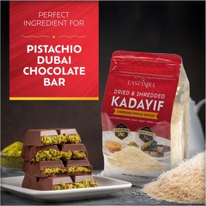 Eastanbul Dried Kataifi Dough 170g – Shredded Pastry for Desserts