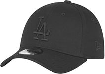 adidas Men's 39Thirty Los Angeles Dodgers Cap, Black, L/XL