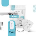 Jawliner Mouth Tape for Sleeping 7X Mouth Tapes for Stop Snoring Solution - Anti-Snoring Devices Reducing Snoring and Improving Sleep Quality (1 Week Pack)