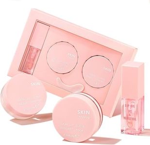 Ensemble de soin des lèvres 3pcs, huile à lèvres hydratante et lumineuse, masque à lèvres hydratant, gommage exfoliant pour les lèvres, ensemble de maquillage complet pour le soin des lèvres