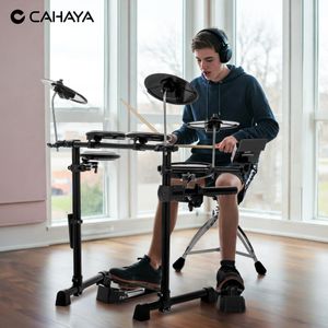 CAHAYA Electric Drum Set Kit – Digital Drums for Beginners