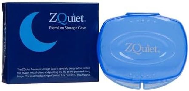 ZQUIET Premium Storage Case for ZQuiet Anti-Snoring Mouthpiece (Device NOT Included) – Durable, Protective, Ventilated, and Convenient for Everyday Storage and Travel