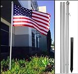 10ft Flag Pole Kit with 3x5 America