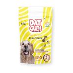 DatGud Real Chicken Dog Biscuits | Dog biscuits for Adult dogs | Chicken & Egg Flavour, Dog Treats for All Dogs, 450 gms