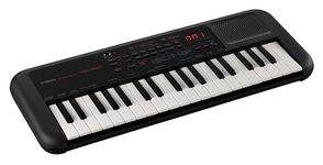 Yamaha PSS-A50 - Portable, Digital Keyboard with Phrase Recording, 42 Built-in Voices and 138 Arpeggio Types with a Lightweight Design, in Black, 50.6 x 20.1 x 0.54 centimeters