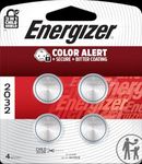 Energizer 2032 Batteries (4 Pack), 3V Lithium Coin Batteries with 3-in-1 Child Shield