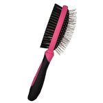 Bugalugs 2 in 1 Dog brush & Cat brush for dogs, puppy, cat & kitten brush double sided, long & short haired pet brush, removes loose hair – Cat & Dog brushes for grooming stimulates the skin