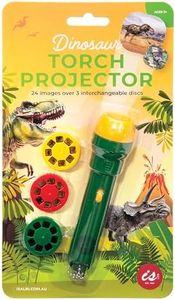 IS Gift Dinosaurs NC Torch Projector, 22.6 x 13.1 x 3.4 cm