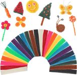 UPINS Wax Craft Sticks for Kids Bul