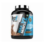 BPI Sports Bulk Muscle XL - 3kg- Chocolate- Advanced Anabolic Mass Gainer- 50 gm Protein- 144 gm- Carbs- 842 Kcal