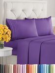 Queen Size 4 Piece Sheet Set - Comf