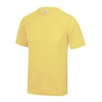 Just Cool Mens Performance Plain T-Shirt (M) (Sherbet Lemon)