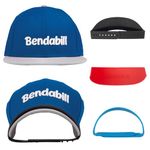 Hat Bill Bender (2 Pack) Perfect Hat Bending Strap, Conveniently Shape Your Hat To Your Liking, Hat Curving Tool, Brim Curver, Steaming Optional (Black)