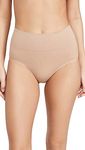 Yummie Women's Livi Briefs, Almond, Tan, M/L