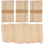 OWLKELA-150 Pieces Jumbo Lollipop Sticks, 150mm Natural Wood Craft Sticks, Lolly Sticks for Home and School Crafts, Popsicle Sticks, Ideal for Arts and Handwork, Classroom Art Supplies