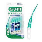 Pack of 1 : Sunstar 650R GUM Advanced Soft-Picks, 60CT