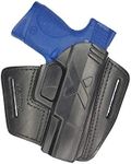 VlaMiTex U5 100% Leather IPSC Quick Draw Holster for Smith & Wesson M&P 9 Compact