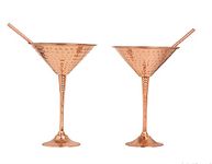 Copper Martini Glasses