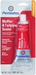 Permatex 80335-12PK Muffler and Tailpipe Sealer, 3 oz. (Pack of 12)