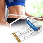 2Pk Soft Tape Measure Body Measuring Tape for Measurement | Waist Body Fabric Sewing Tailors Tape Measure Inch Tape | 60 Inches 150 cm