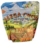 Mega Crop 1-Part Complete Hydroponic and Soil Base Nutrient Fertilizer for Plants with Organics