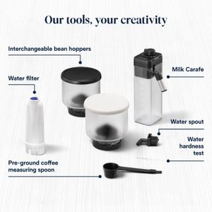 De'Longhi Rivelia Coffee Machine – Arctic White