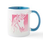 CafePress Magical Pink Unicorn Mug Mugs 11 oz (325 ml) Ceramic Coffee Mug