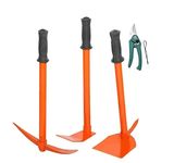 A to Z Hub Combo of 4Garden Tool Set Includes, Garden Hoe, Garden Tiller, Harden Hand Hoe,Cutter- Set of Required Tools