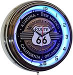 US Route 66 Historic Highway Neon W