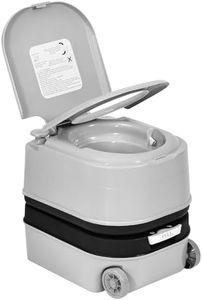 YITAHOME 5.28 Gallon Portable Toilet for Camping, RV Travel Porta Potty Leak-Proof with Press Flush Pump, Rotating Spout, Level Indicator for Adults, Camping, RV, Boating, Hiking, Trips